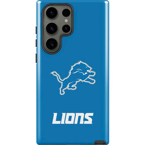 NFL Detroit Lions Distressed Galaxy S23 Ultra Pro Case