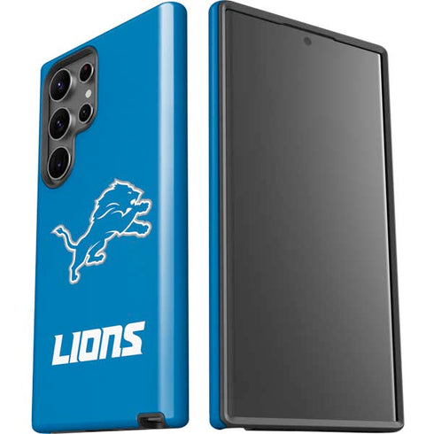 NFL Detroit Lions Distressed Galaxy S23 Ultra Pro Case