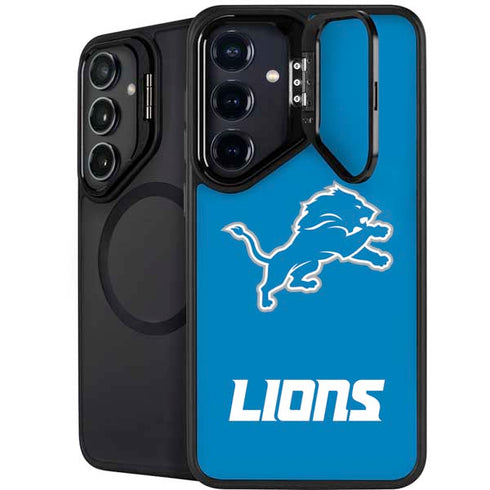 NFL Detroit Lions Distressed Galaxy S25 Kickstand Case