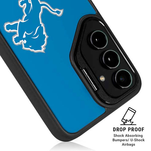 NFL Detroit Lions Distressed Galaxy S25 Kickstand Case