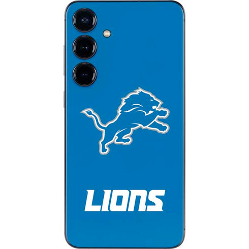 NFL Detroit Lions Distressed Galaxy S25 Plus Skin