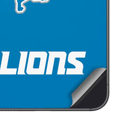 NFL Detroit Lions Distressed Galaxy S24 Plus Skin