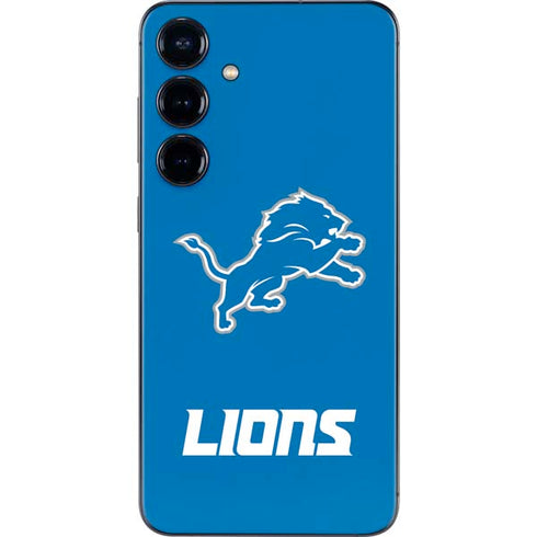 NFL Detroit Lions Distressed Galaxy S24 Skin
