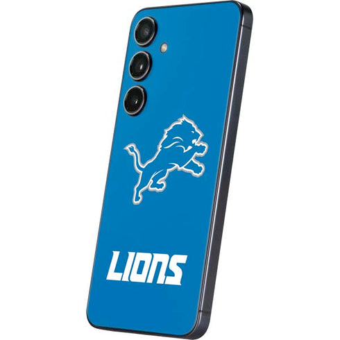 NFL Detroit Lions Distressed Galaxy S25 Skin