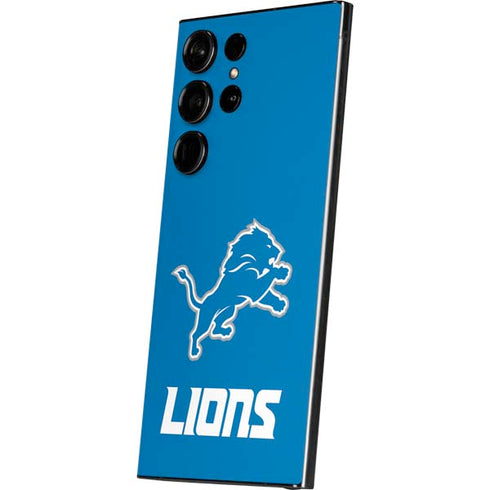 NFL Detroit Lions Distressed Galaxy S24 Ultra Skin