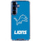 NFL Detroit Lions Distressed Galaxy S25 Clear Case