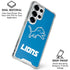 NFL Detroit Lions Distressed Galaxy S25 Ultra Clear Case