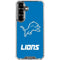 NFL Detroit Lions Distressed Galaxy S26 Clear Case