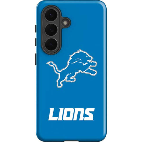 NFL Detroit Lions Distressed Galaxy S26 Impact Case
