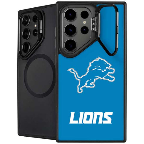 NFL Detroit Lions Distressed Galaxy S26 Ultra Kickstand Case