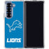 NFL Detroit Lions Distressed Galaxy Z Fold6 Clear Case