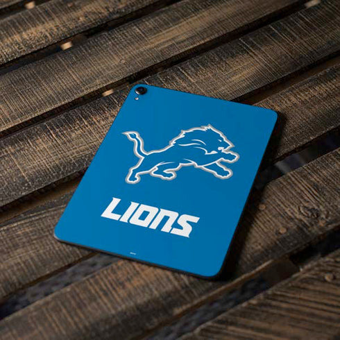 NFL Detroit Lions Distressed Apple iPad Pro Skin