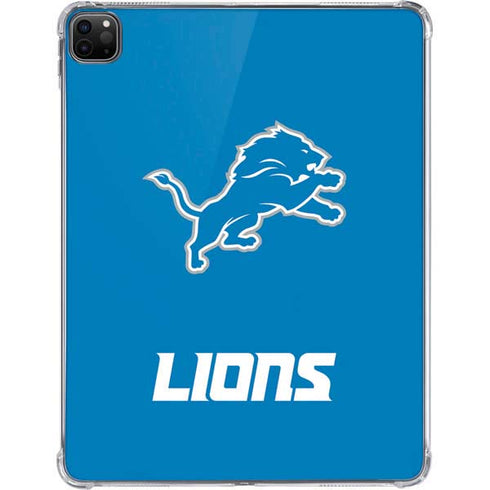 NFL Detroit Lions Distressed iPad Pro 11in (2024) Clear Case