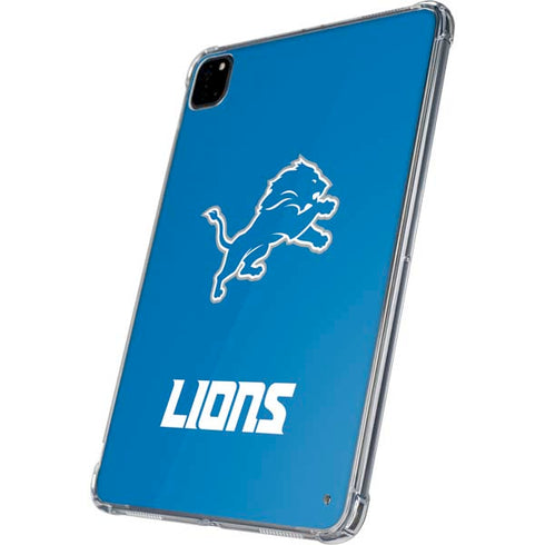 NFL Detroit Lions Distressed iPad Pro 11in (2024) Clear Case