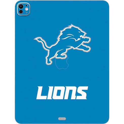 NFL Detroit Lions Distressed iPad Pro 13in M4 (2024) Skin