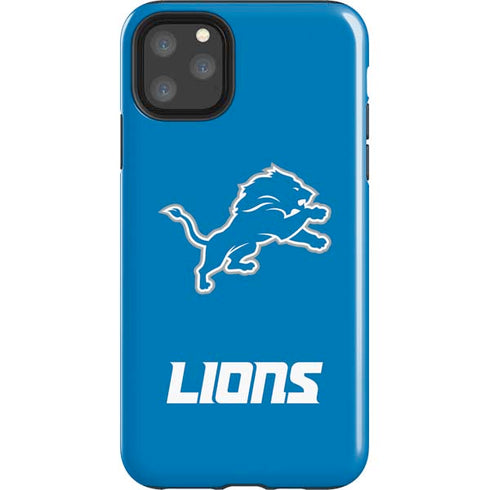 NFL Detroit Lions Distressed iPhone Cases