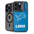 NFL Detroit Lions Distressed iPhone 13 Pro Kickstand Case