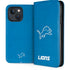 NFL Detroit Lions Distressed iPhone 15 Folio Case