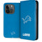 NFL Detroit Lions Distressed iPhone 15 Pro Folio Case