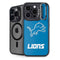 NFL Detroit Lions Distressed iPhone 15 Pro Kickstand Case