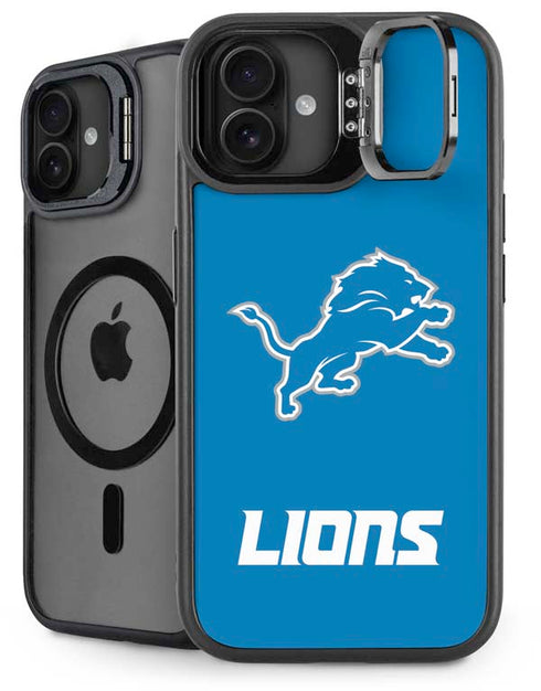 NFL Detroit Lions Distressed iPhone 16 Plus Kickstand Case