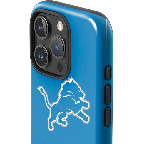 NFL Detroit Lions Distressed iPhone 16 Pro Max Impact Case