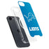 NFL Detroit Lions Distressed iPhone 16e MagSafe Case