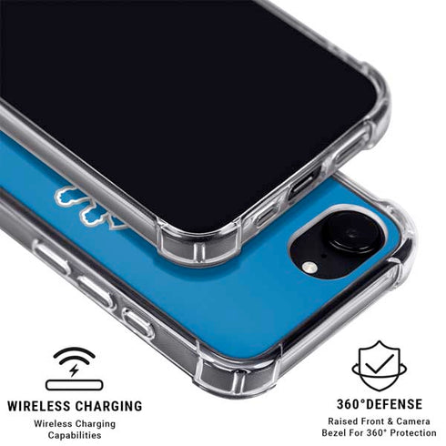 NFL Detroit Lions Distressed iPhone 16e MagSafe Case