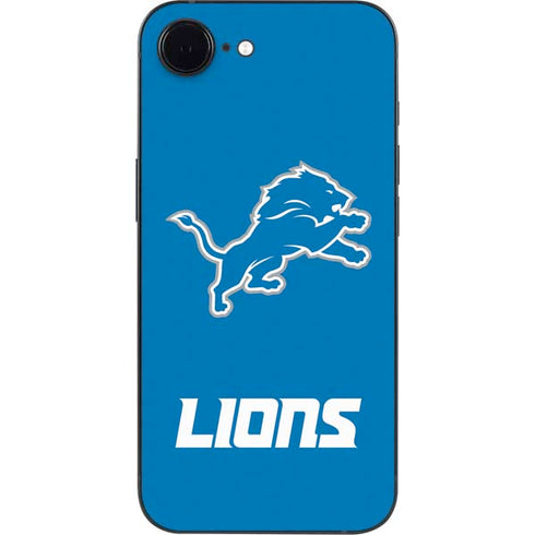 NFL Detroit Lions Distressed iPhone 16e Skin