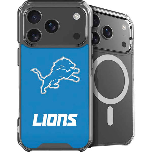 NFL Detroit Lions Distressed iPhone 18 Pro Max MagSafe Case