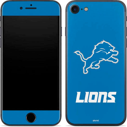 NFL Detroit Lions Distressed iPhone 8 Skin