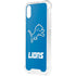 NFL Detroit Lions Distressed iPhone XS Clear Case