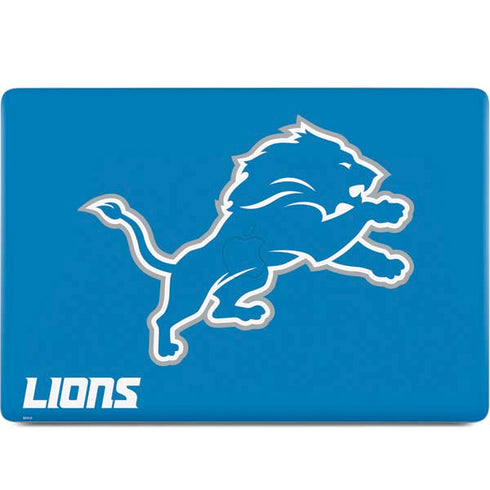 NFL Detroit Lions Distressed MacBook Skins