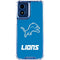 NFL Detroit Lions Distressed Moto G 5G (2024) Clear Case