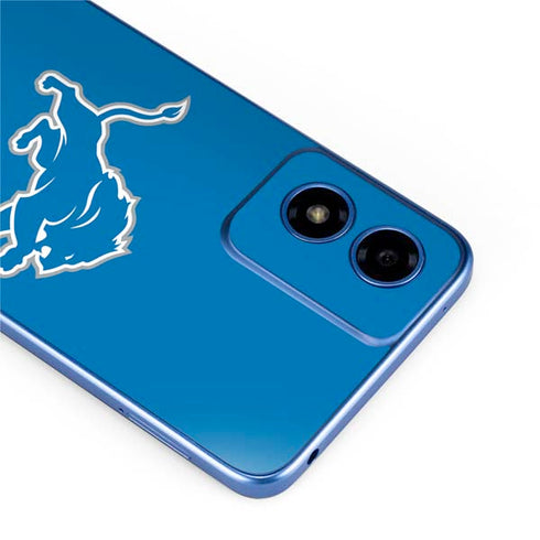 NFL Detroit Lions Distressed Moto G Play 4G (2024) Skin