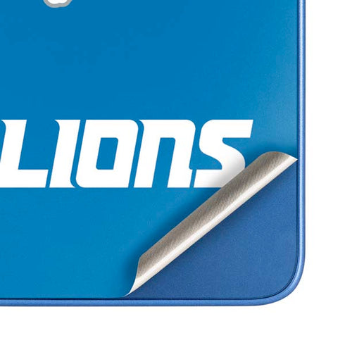 NFL Detroit Lions Distressed Moto G Play 4G (2024) Skin