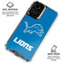 NFL Detroit Lions Distressed Moto G Power 5G (2024) Clear Case