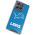 NFL Detroit Lions Distressed Moto G Power 5G (2025) Clear Case