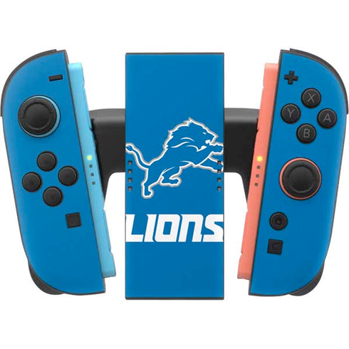 NFL Detroit Lions Distressed Nintendo Switch 2 (2025) Joy-Con Controller Skin