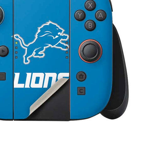 NFL Detroit Lions Distressed Nintendo Switch 2 (2025) Joy-Con Controller Skin