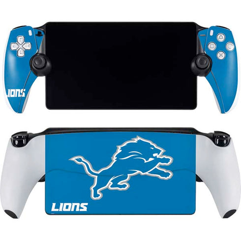 NFL Detroit Lions Distressed PlayStation Portal Remote Player Skin