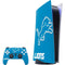NFL Detroit Lions Distressed PlayStation PS5 Skins
