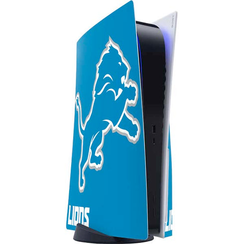 NFL Detroit Lions Distressed PlayStation PS5 Skins