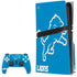 NFL Detroit Lions Distressed PS5 Pro Disk Bundle Skin