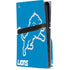 NFL Detroit Lions Distressed PS5 Pro Disk Console Skin