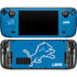 NFL Detroit Lions Distressed Steam Deck Handheld Gaming Computer Skin