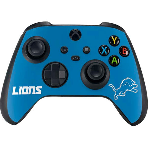 NFL Detroit Lions Distressed Xbox Series X Bundle Skin