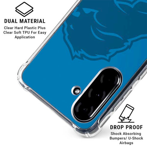 NFL Detroit Lions Double Vision Galaxy A36 5G Clear Case