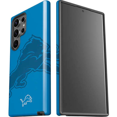 NFL Detroit Lions Double Vision Galaxy S23 Ultra Pro Case