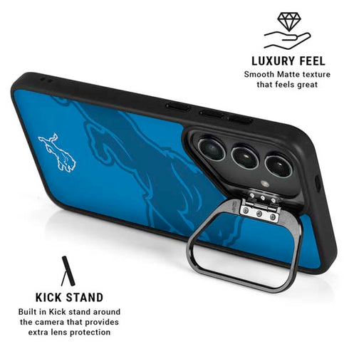 NFL Detroit Lions Double Vision Galaxy S24 FE Kickstand Case